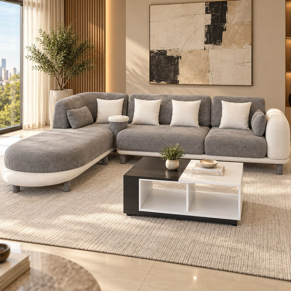 Luna Curve Luxury Sectional Sofa