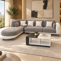 Luna Curve Luxury Sectional Sofa