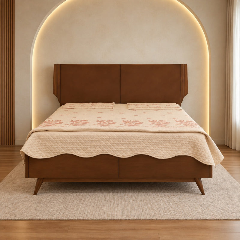 Luma Crest LED Panel Bed
