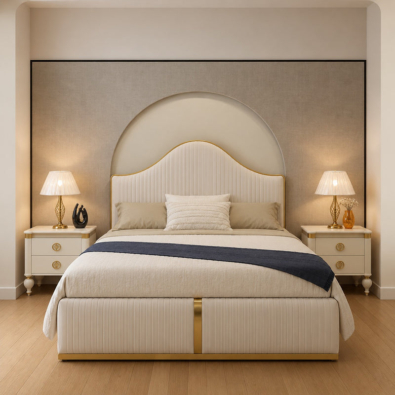Ivoria Arch Upholstered Bed