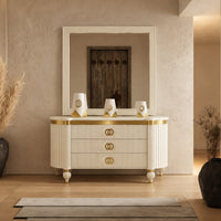 Ivoria Gold Dressing Chest
