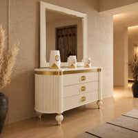 Ivoria Gold Dressing Chest