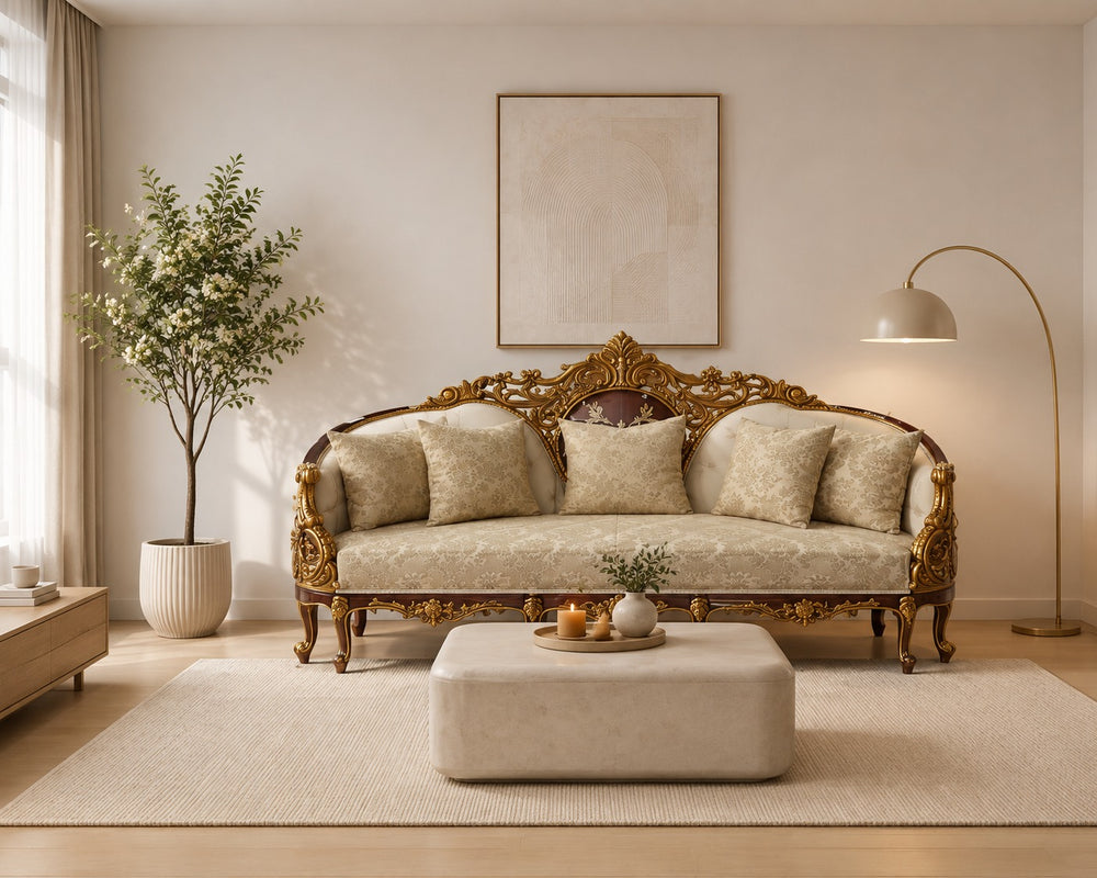 Florentine Royale Carved Sofa